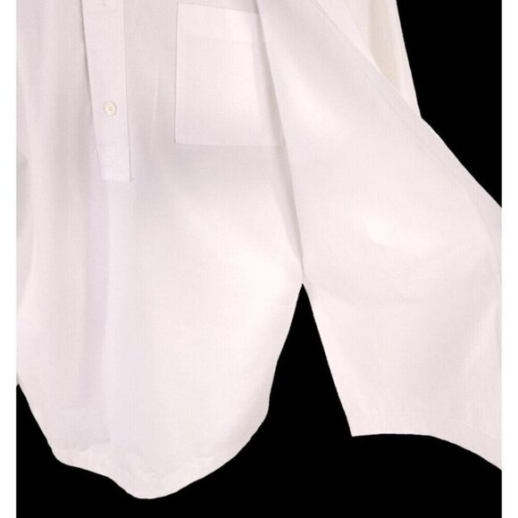 Valentino Double Layer Short Sleeve Overshirt Size 40 M Mens White - Picture 7 of 13